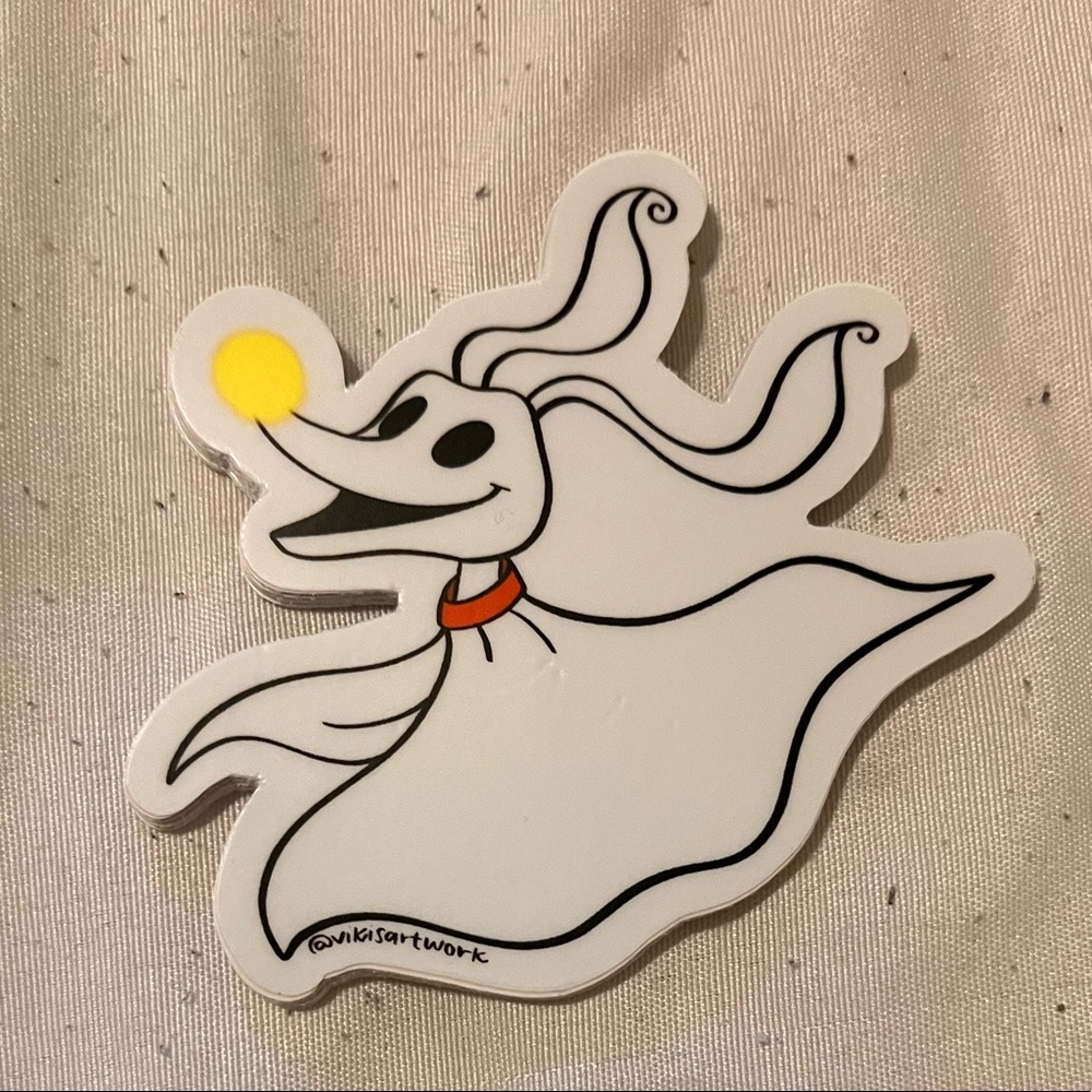 🎁Disney Nightmare Before Christmas Zero Sticker